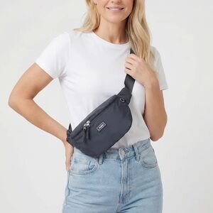 Everyday Charcoal Crossbody Waist Bag by Unknown Brand